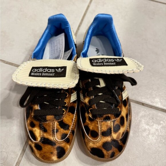 Adidas Brown Leopard Sneakers - Picture 5 of 8